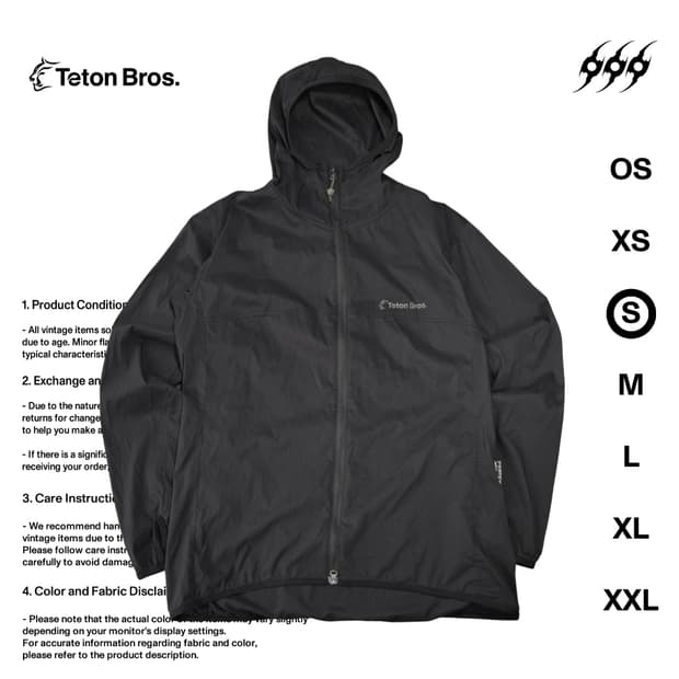 티톤브로스 퍼텍스퀸텀에어 S사이즈 바람막이