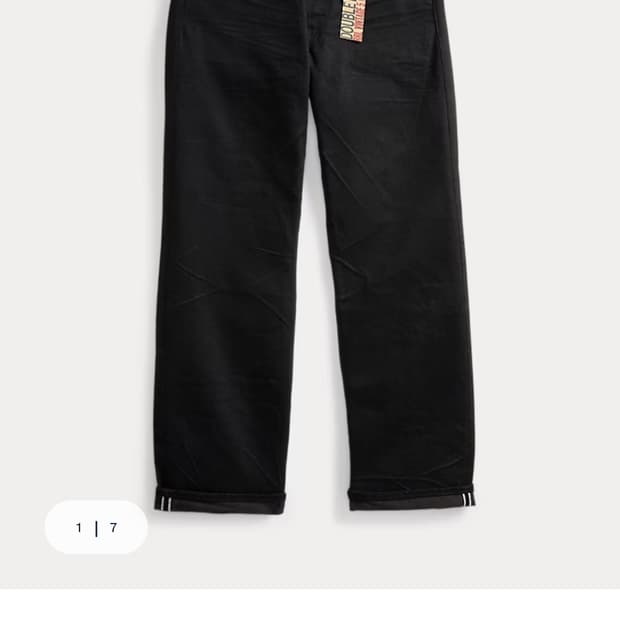 Rrl 빈파포 블랙온블랙 30/30