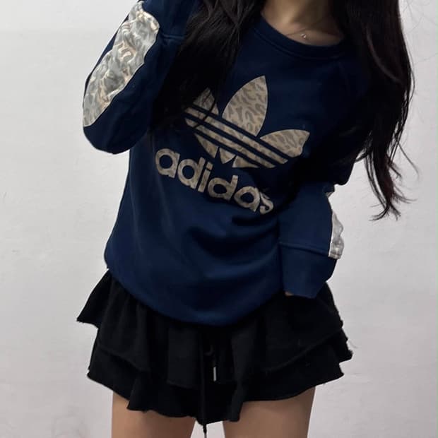 아디다스 카모플라쥬 네이비 스웻 셔츠 맨투맨(95)