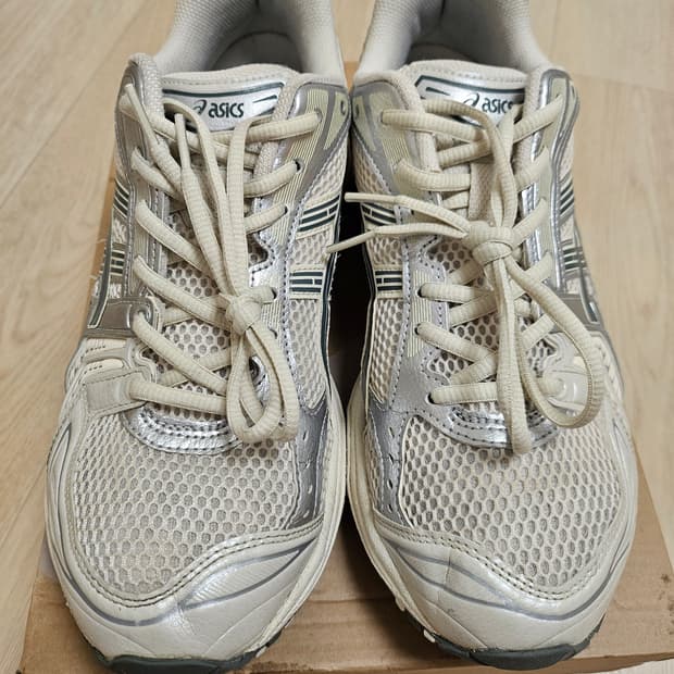 아식스 젤 카야노 14 버치 다크 퓨터 280(상태좋음 박스있음)