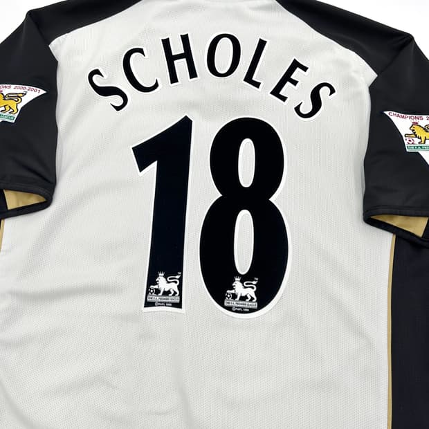 엄브로 01-02 맨유 100주년 리버시블 리그킷 폴 스콜스