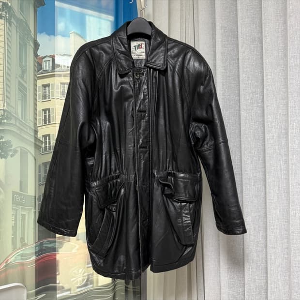 VOLUNT 빈티지 가죽자켓 M