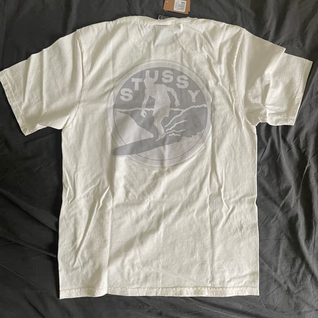 STUSSY SURF CLUB TEE PIGMENT DYED