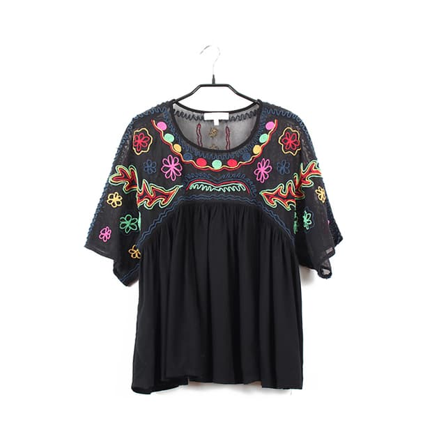 NEXT BEACHWEAR 블라우스(S~M)  자수비치블라우스