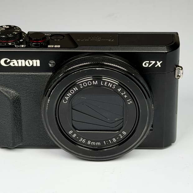 캐논 G7X mark2 블랙 빈티지 레트로 감성 카메라