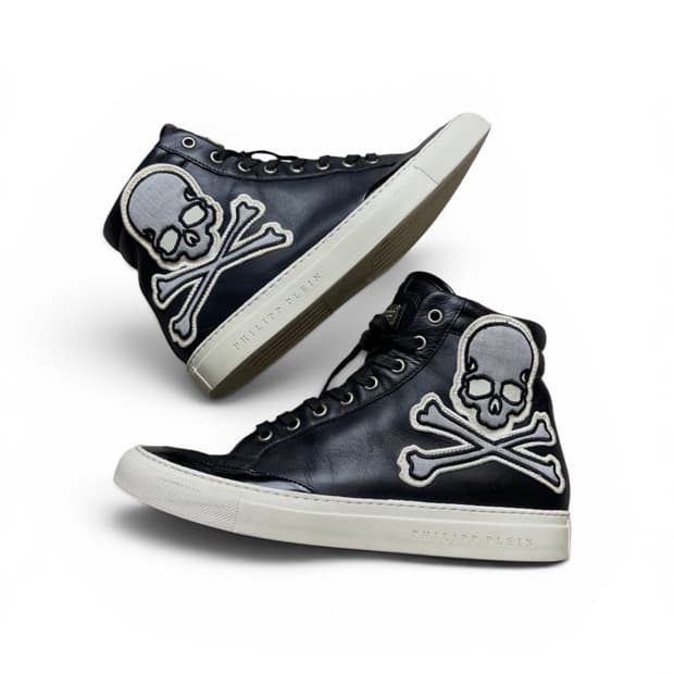 Philipp Plein Skull Hightop Sneakers