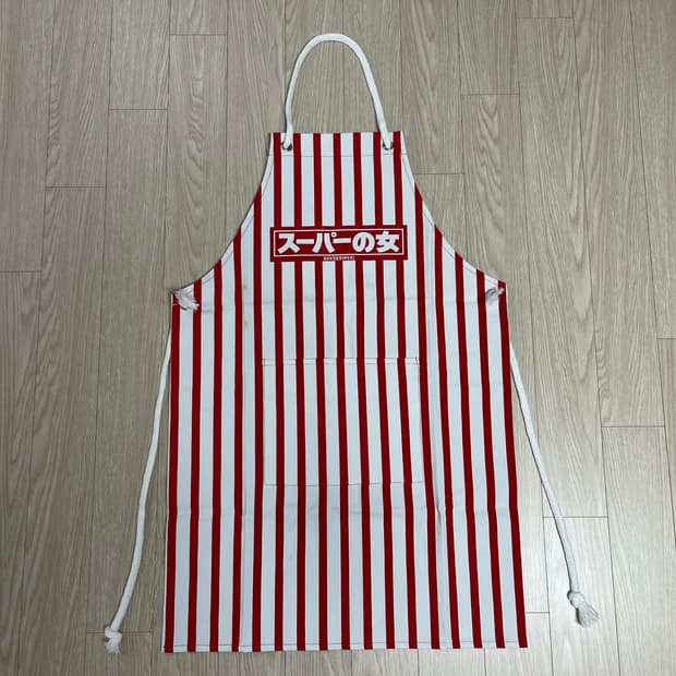 토호 비디오 영화 슈퍼의 여자 빈티지 앞치마 15번 90s OLD