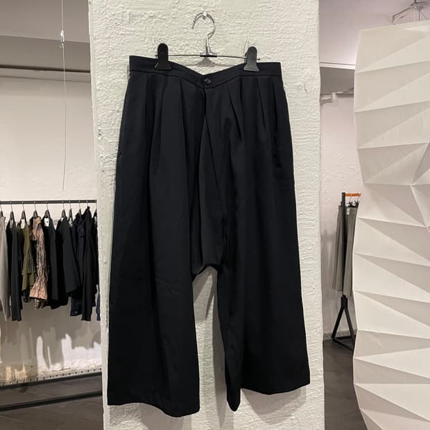 꼼데가르송 16ss 플리츠 하카마 팬츠