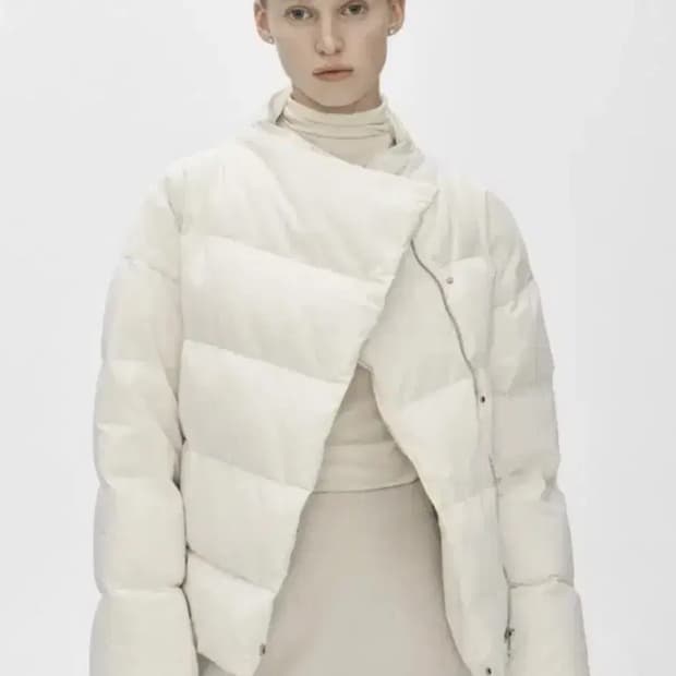 Sie 숏패딩 아이보리