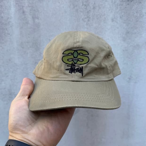 90s 스투시 더블 S 로고 볼캡