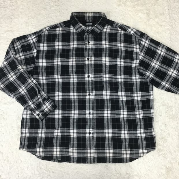 엑스라지 플란넬셔츠 DD17