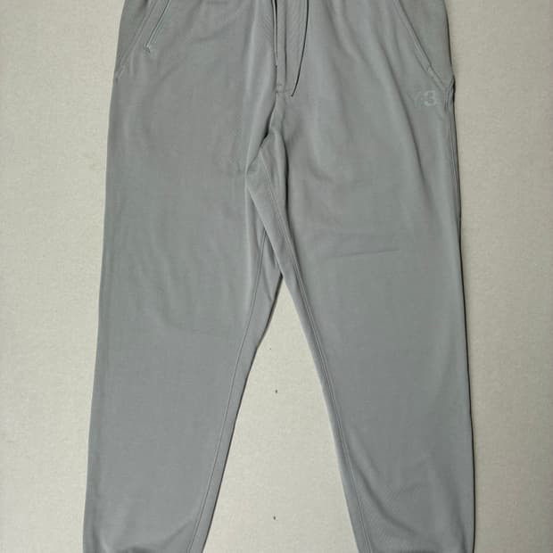 Y-3 와이쓰리 클래식 커프드 스웻 트랙 팬츠 그레이 L사이즈