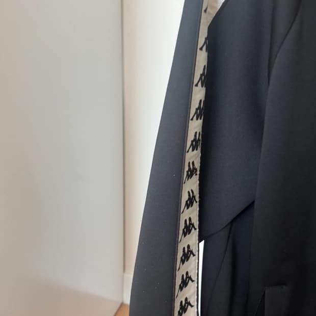 카파 빈티지 블랙 트랙탑 L