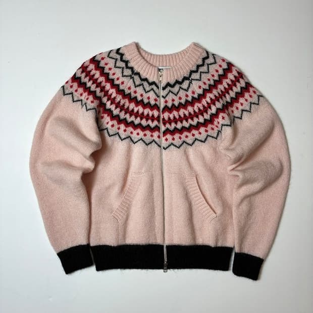 버뮬라 BURMULA 23FW 노르딕 집업 가디건 PN8715