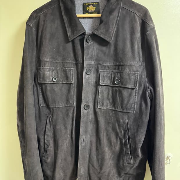 골든베어 스웨이드 자켓 L