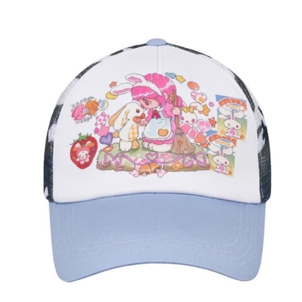유쓰배쓰 YB X Oliwa Mesh Trucker Cap