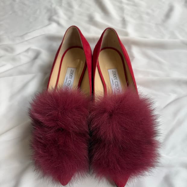 Jimmy Choo Pom Pom 플랫슈즈