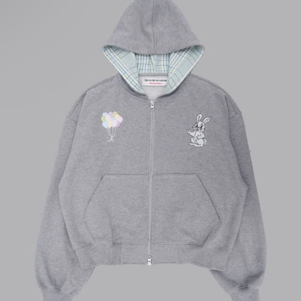 더뮤지엄비지터 후드집업 공용 M 