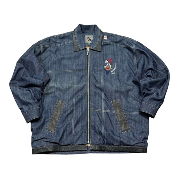 ✨ (바배) PIA SPORTS 피아스포츠 90s 재팬 데님 블루종 자켓