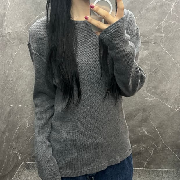 Edwin 와플 롱슬리브 s194
