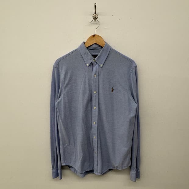 폴로 랄프로렌 긴팔 셔츠 블루 남성 L