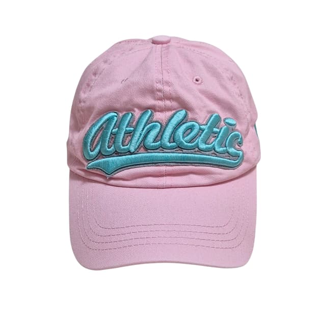 Vintage 핑크 볼캡 모자