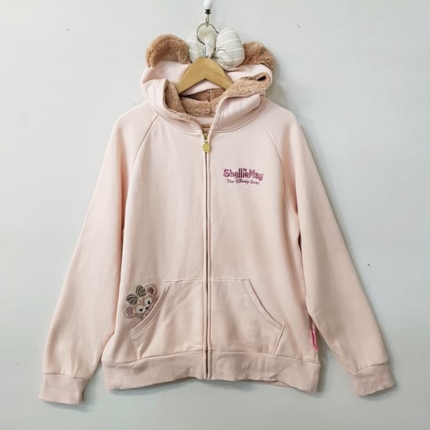 디즈니 Shellie May 후드 점퍼 핑크