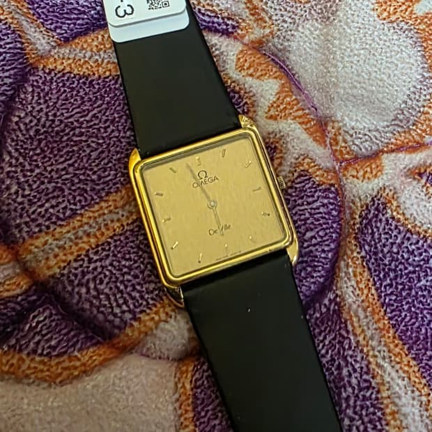 오메가 드빌 금장 빈티지 시계