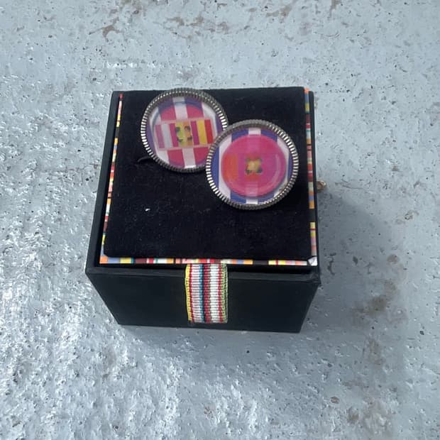 [PAUL SMITH] Graphic Cufflinks