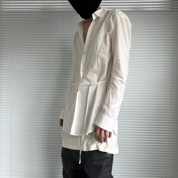 어태치먼트 아카이브 셔링 셔츠 자켓