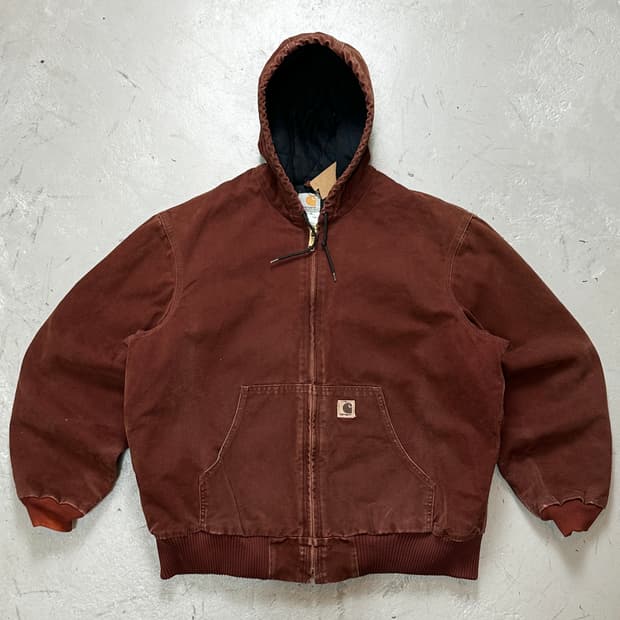 OG 칼하트 J130 액티브 자켓 칼하트 CLY 후드자켓