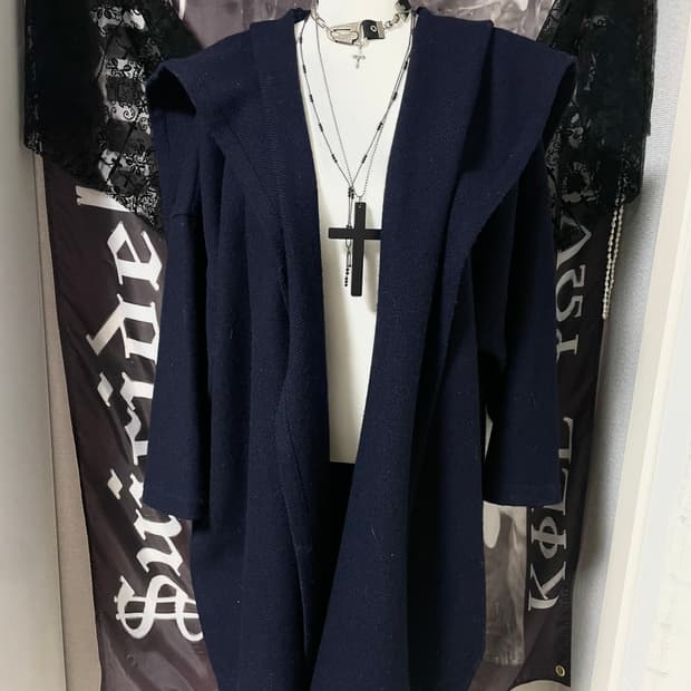 꼼데가르송 세일러 울코트 케이프아방가르드고딕하이엔드빈티지해체주의요지