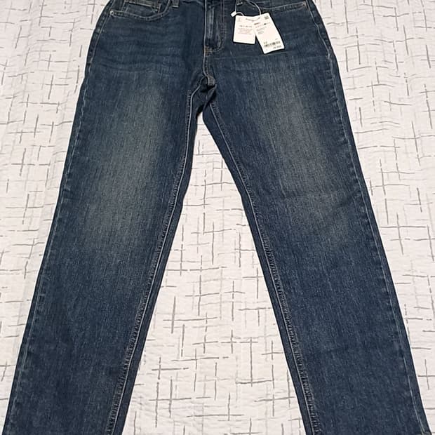 스파오 미사용 빈티지청바지 32인치 기장99