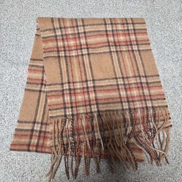 Japanese vintage 체크 목도리 머플러