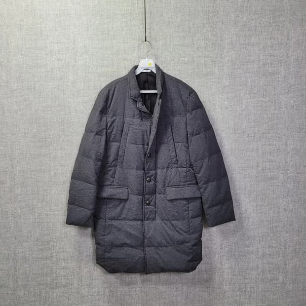 100)앤드지 구스다운 롱패딩