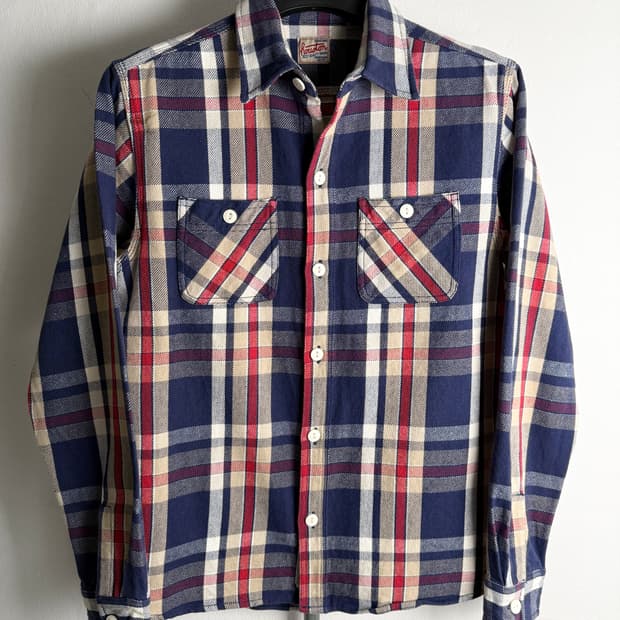 Houston Union Made Flannel Work Shirt