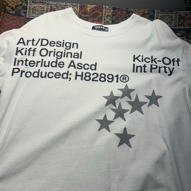 네스티킥 프린팅 반팔