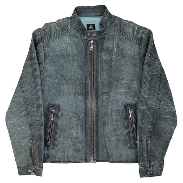 2000s VERSACE biker jacket