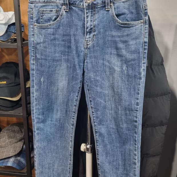 guess(게스) slim 스판청바지 허리31~32(단면42)