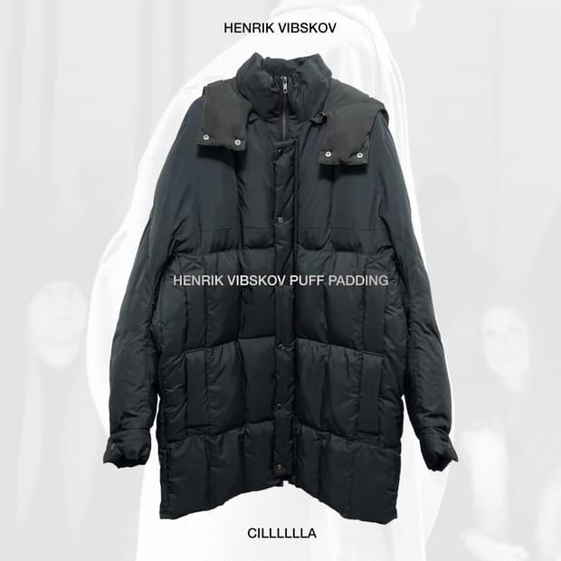 [M] HENRIK VIBSKOV 헨릭빕스코브 퍼프 패딩