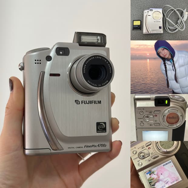 인플루언서디카📸 후지필름 파인픽스 4700Z +스미카128mb+케이블