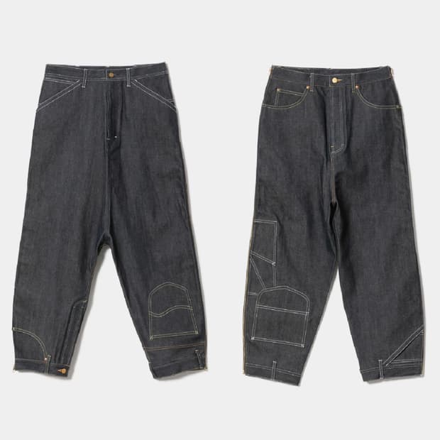 LEE x 뷰티풀 피플 - 더블 엔드 데님진