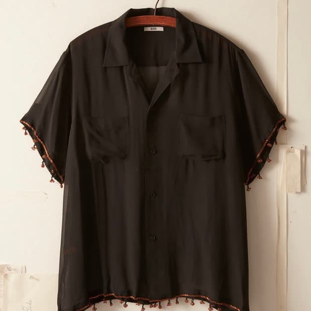 [L]보디 BODE Bugle Bead Trim 반팔 셔츠