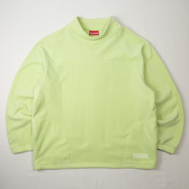 슈프림 폴라텍 모크 넥 풀오버 플리스