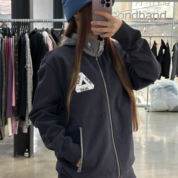 팔라스 자임 쉘 펀넬 후드집업 데드스탁