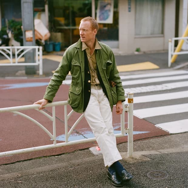 드레익스 립스탑 정글 퍼티그 자켓 (Drakes Fatigue)