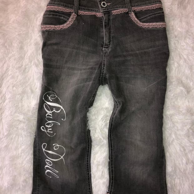 Baby Doll lace capri pt
