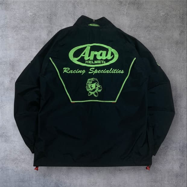 아라이 빅로고 블랙 바람막이