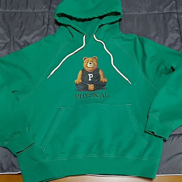 피지컬디파트먼트 오버핏후드 S 여성66 가슴59 기장62