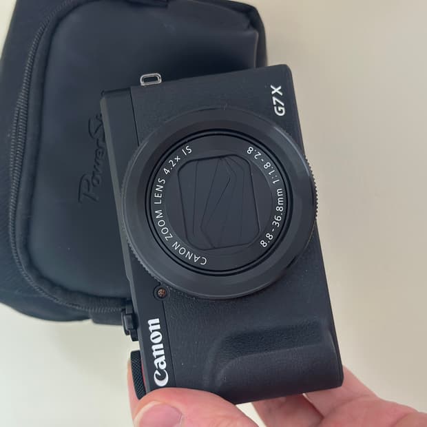 캐논 g7x mark3 카메라